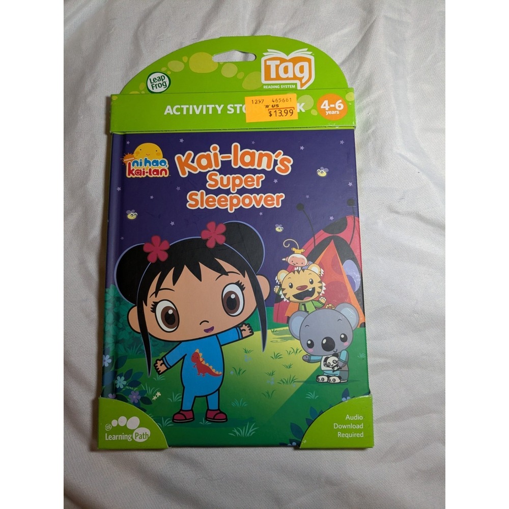LeapFrog Tag Reading System Book Kai-Ian's Super Sleepover Book